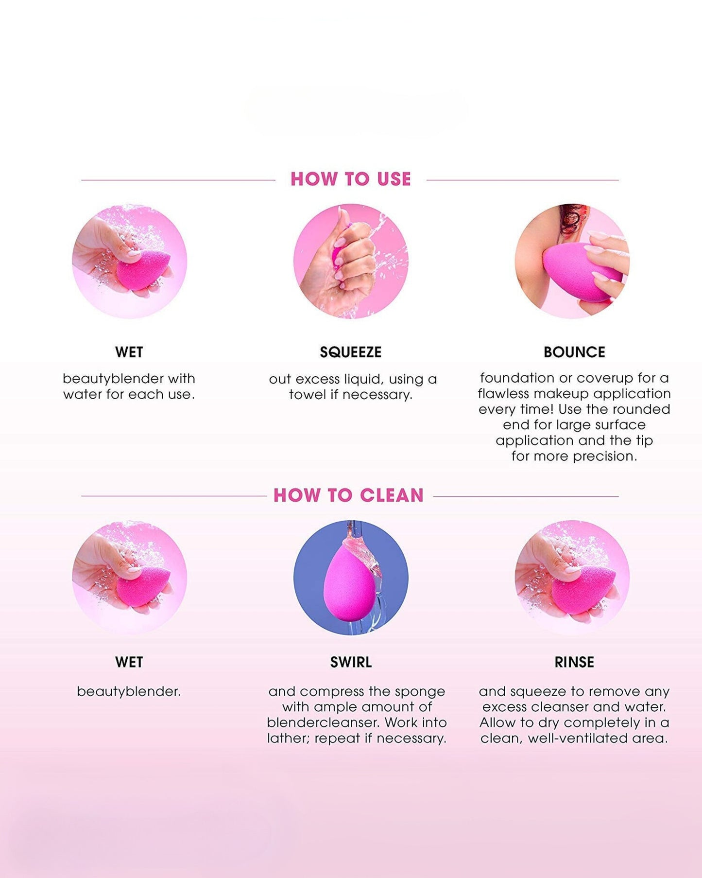 Original Beautyblender & Mini Blendercleanser Solid Set