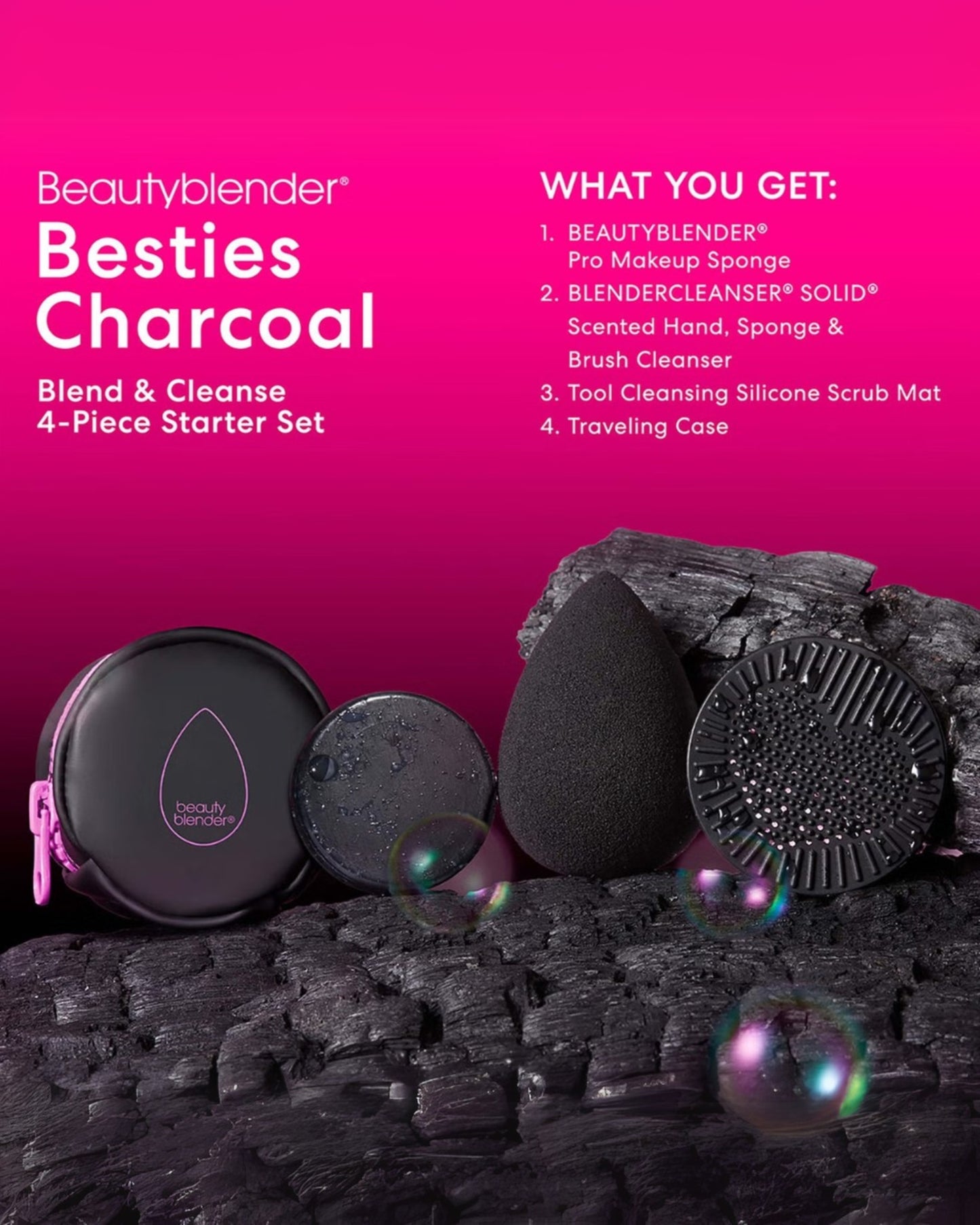 Besties Charcoal Blend & Cleanse Set