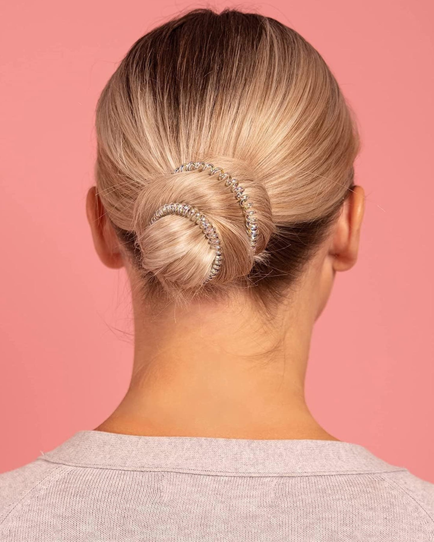 Candy Pink Hair Ties