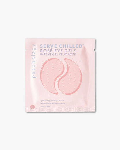 Serve Chilled Rosé Eye Gels 1 Pair