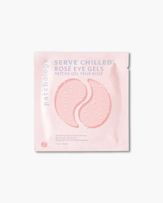 Serve Chilled Rosé Eye Gels 1 Pair